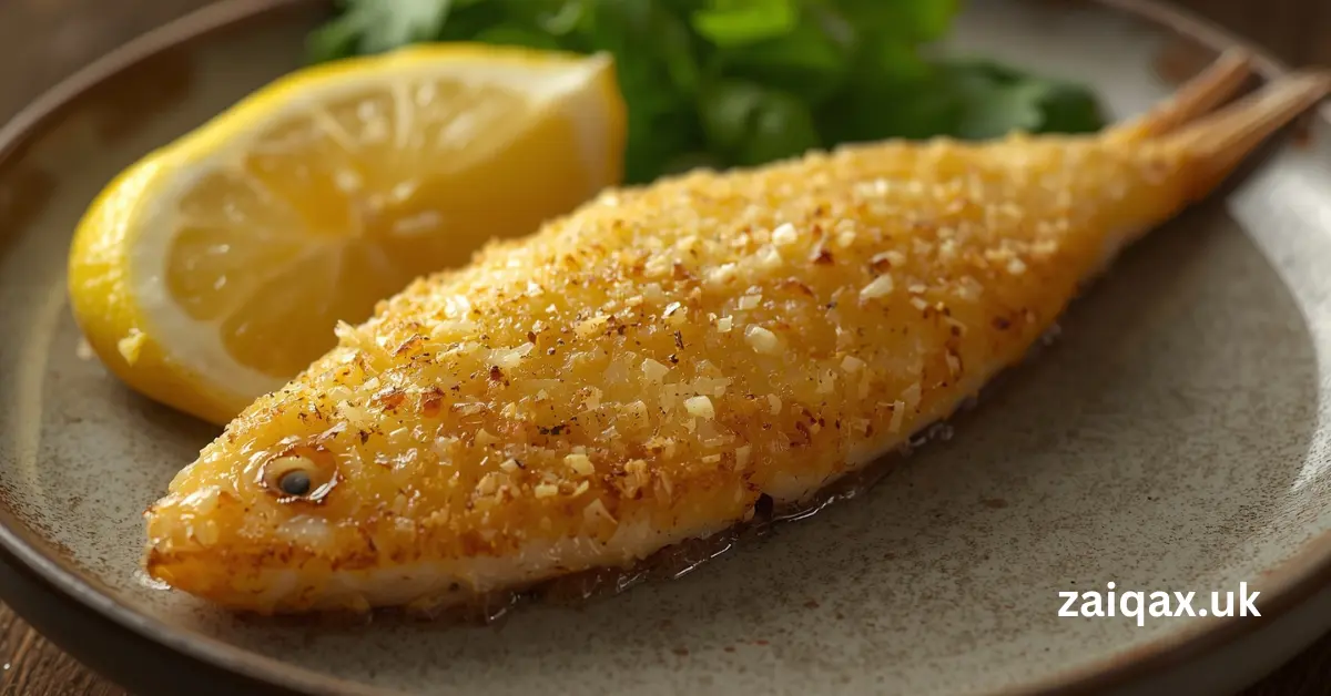 Parmesan Crusted Smelt Fish