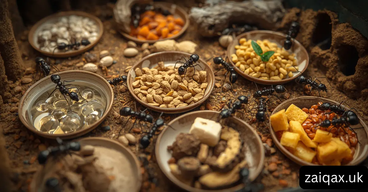 Types of Ant Food for Your Ant Farm