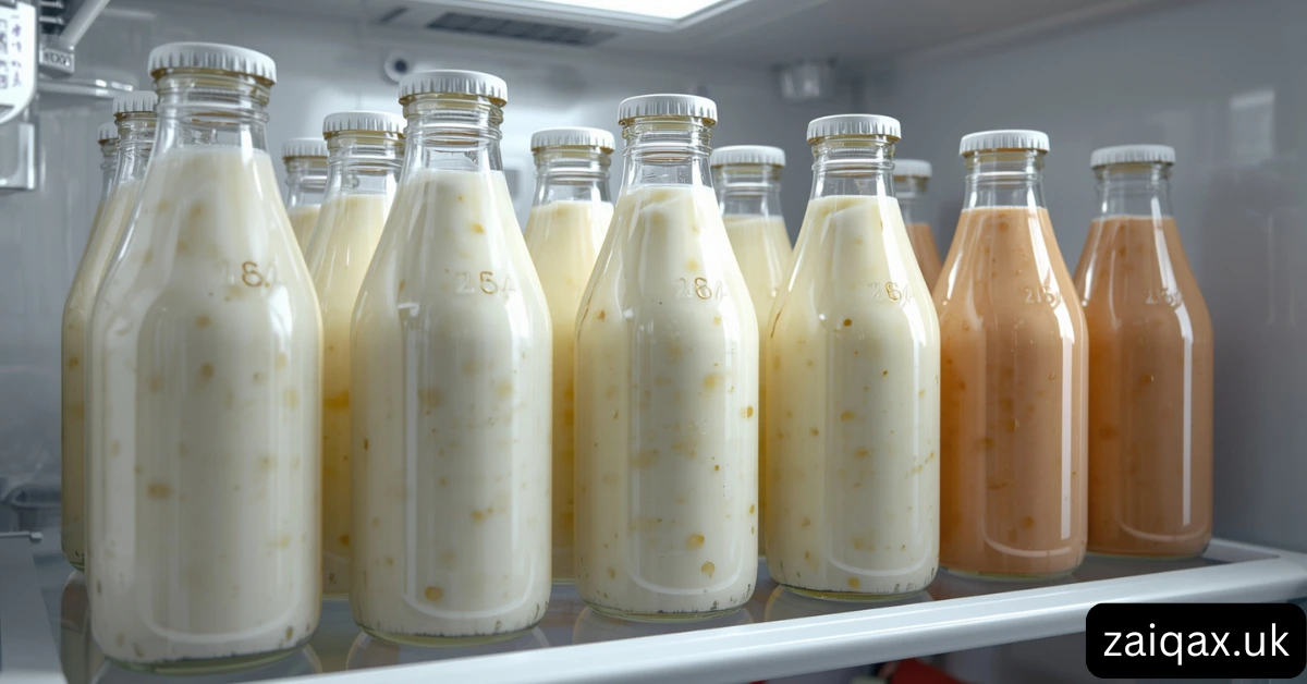 Storing Yogurt Drinks