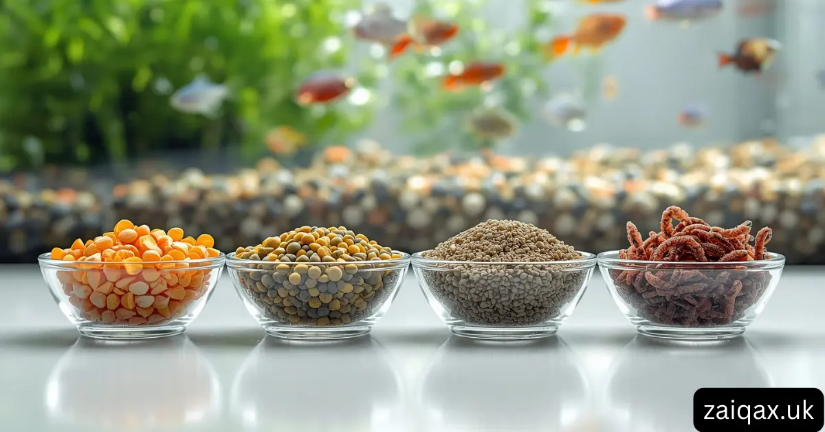 Types of Fish Food for Tetras