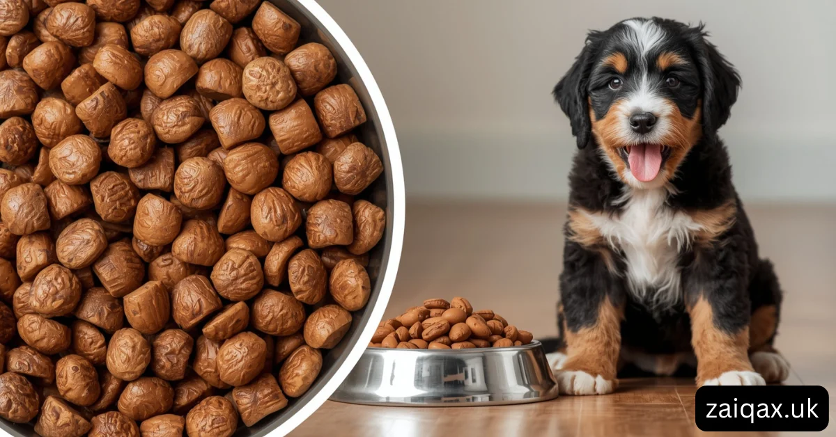 Benefits of Dry Food for Bernedoodle Puppies