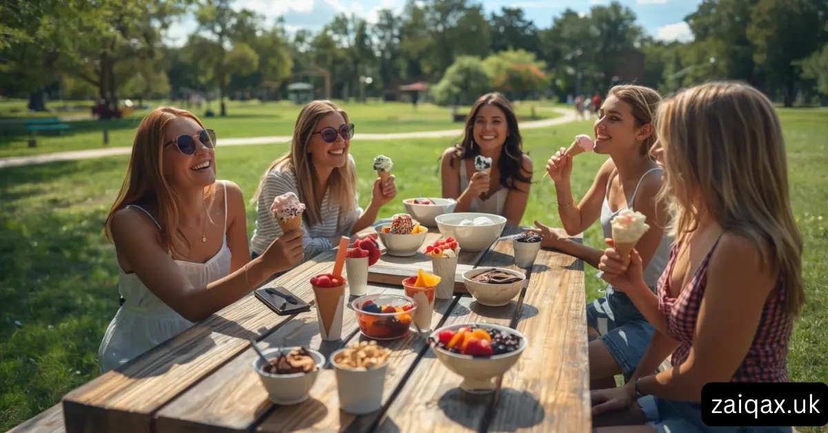 Outdoor Ice Cream Fun Ideas