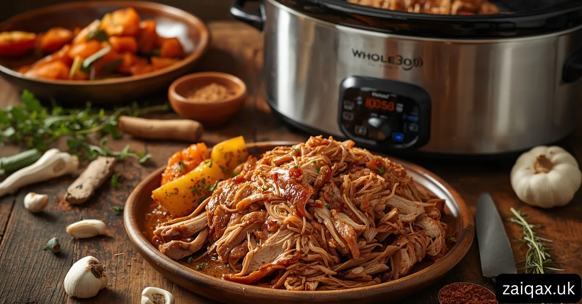 Whole30 Crock Pot Chicken Curry