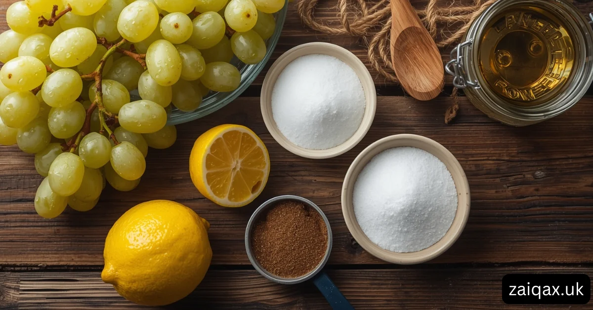 Ingredients for White Grape Jelly