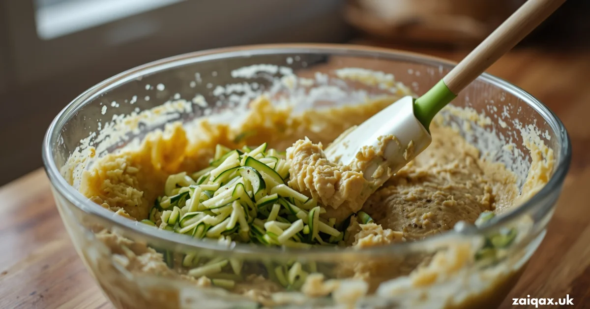 Step 6: Fold in Zucchini