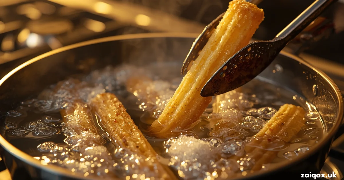Best Churro Ice Cream Recipe Secret Homemade Delight Step 3: Fry the Churros