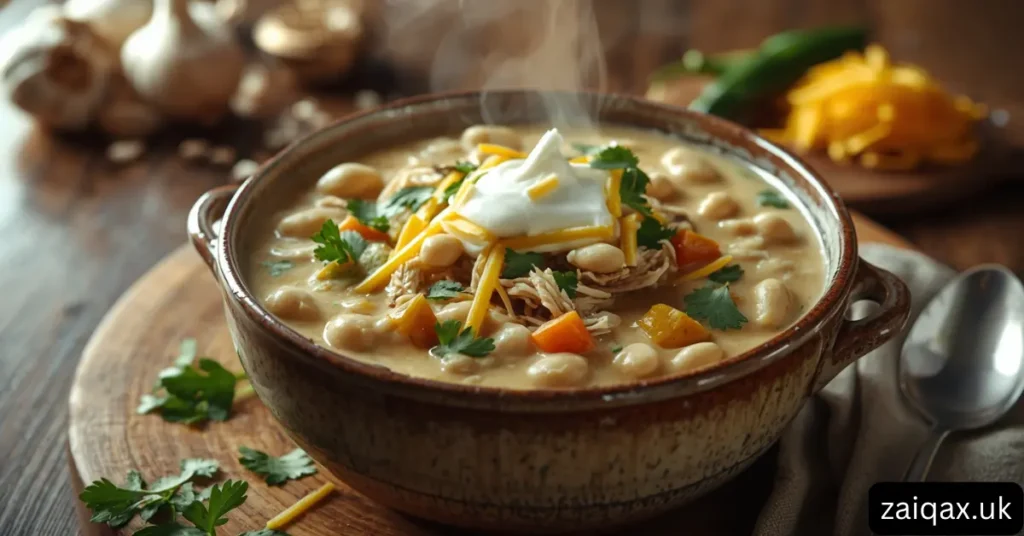 Famous White Chicken Chili Recipe Cheesecake Factory – Creamy, Comforting, and Easy to Make at Home