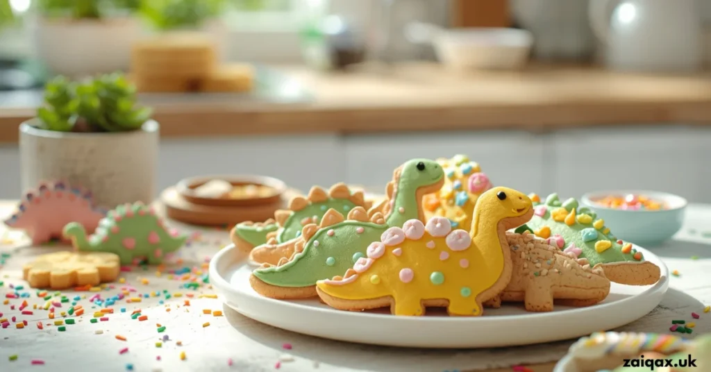 Dino Cookies Recipe Easy Cute Snack Kids Absolutely Love Dino Cookies Recipe Easy Cute Snack Kids Absolutely Love